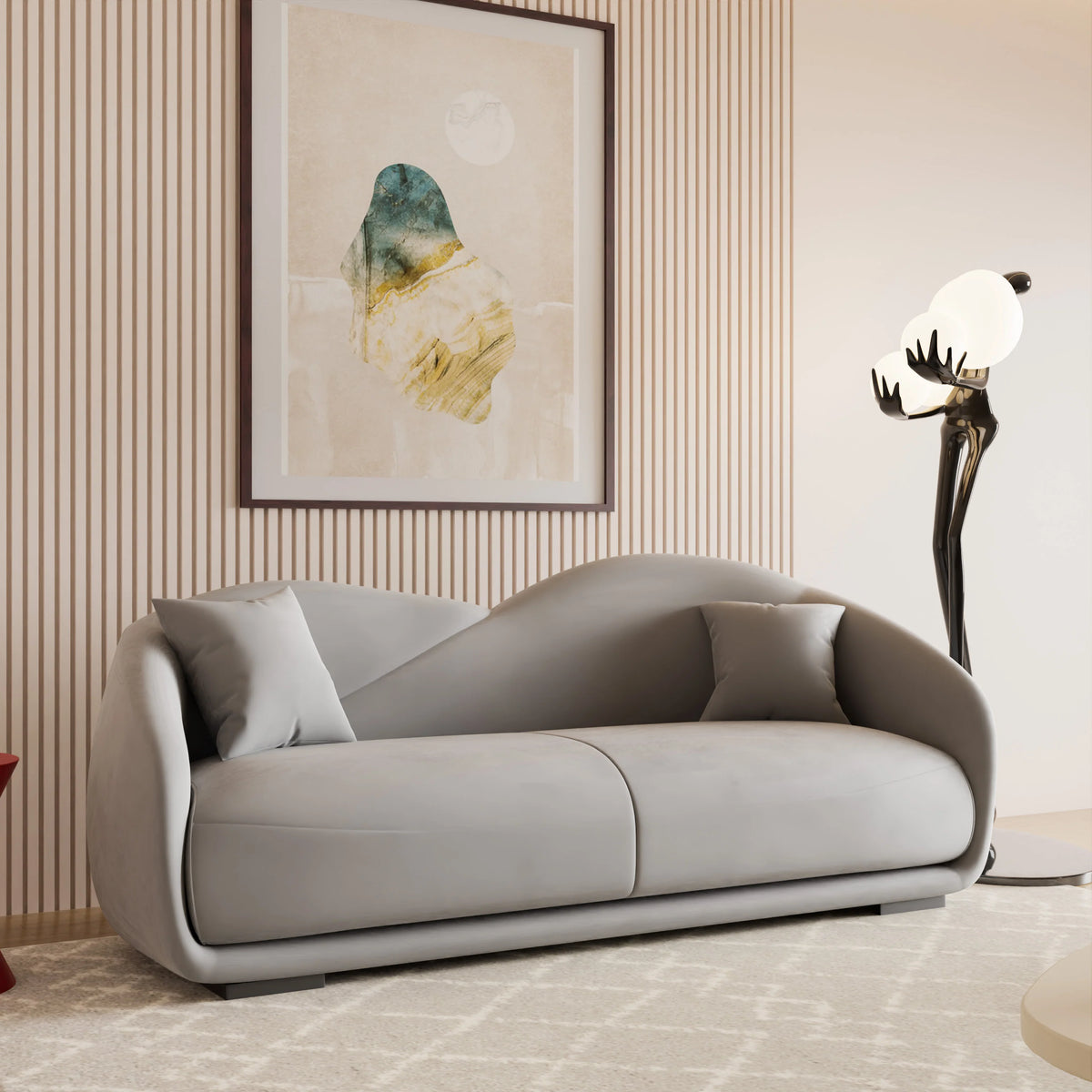 Kieran Curvy sofa, view 3