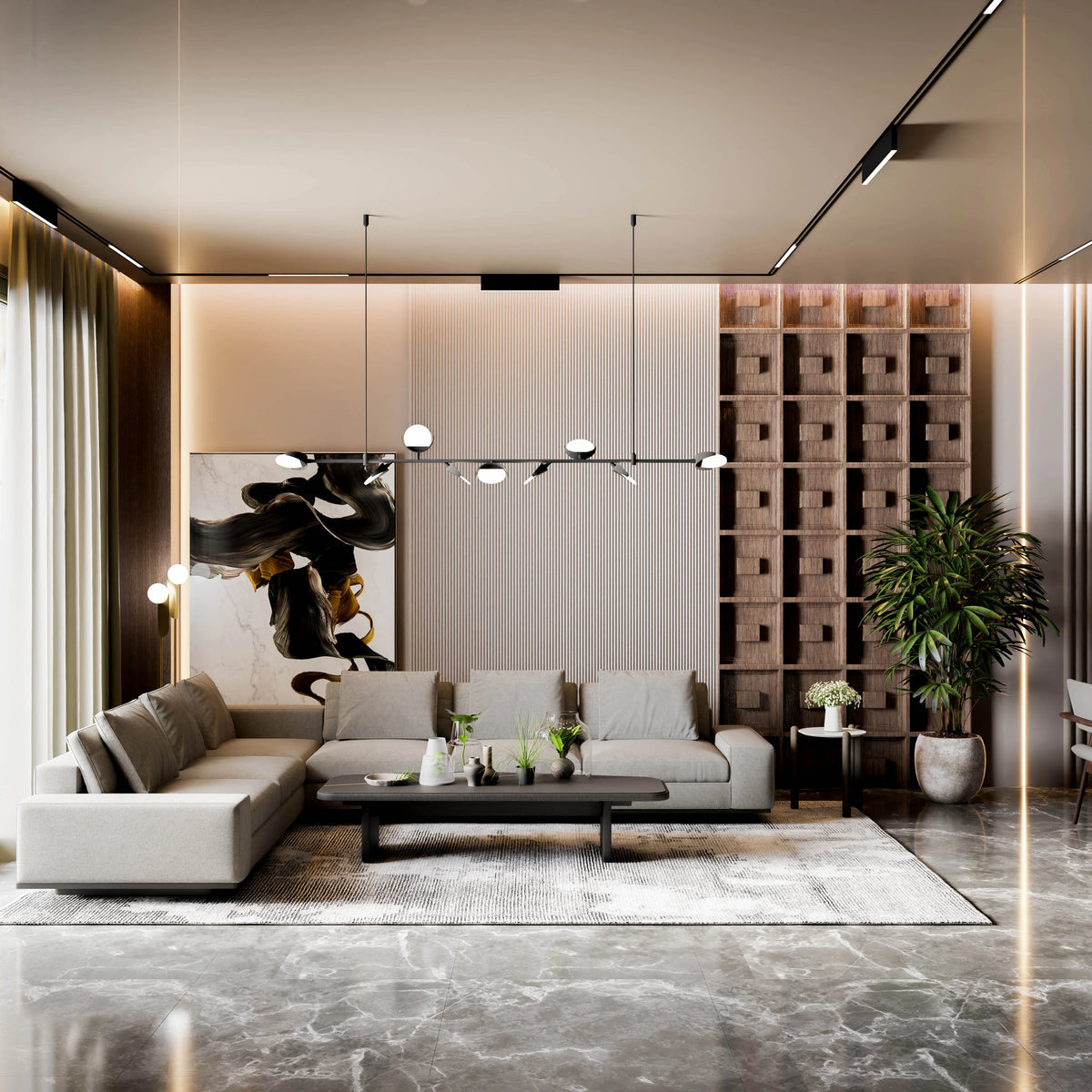 Ernest Black coffee table, view 4