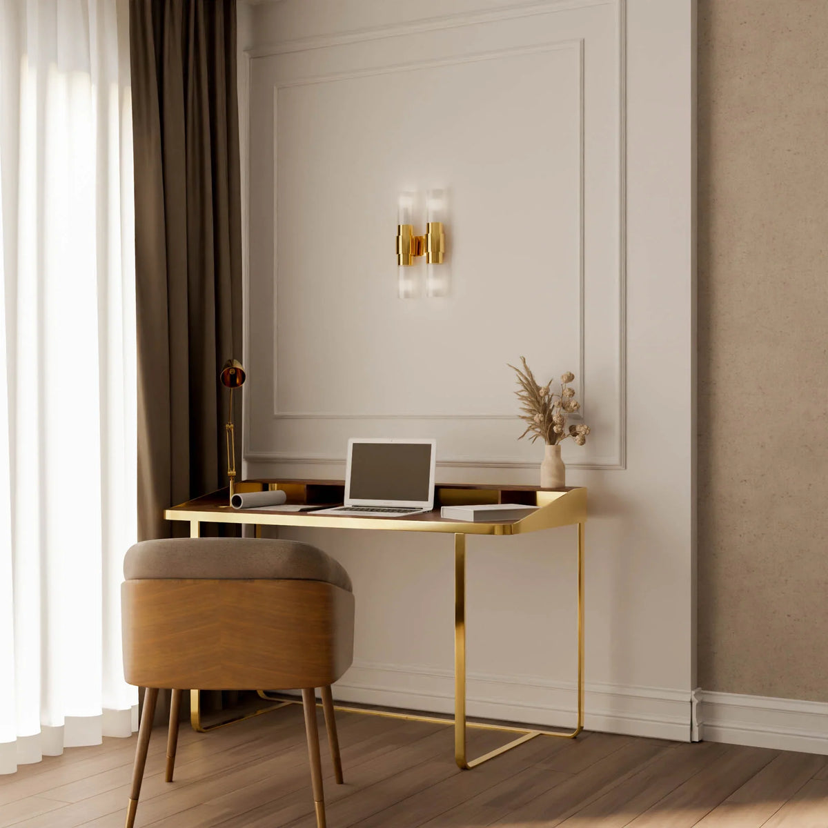 Rosetta Fedora study table in a home office